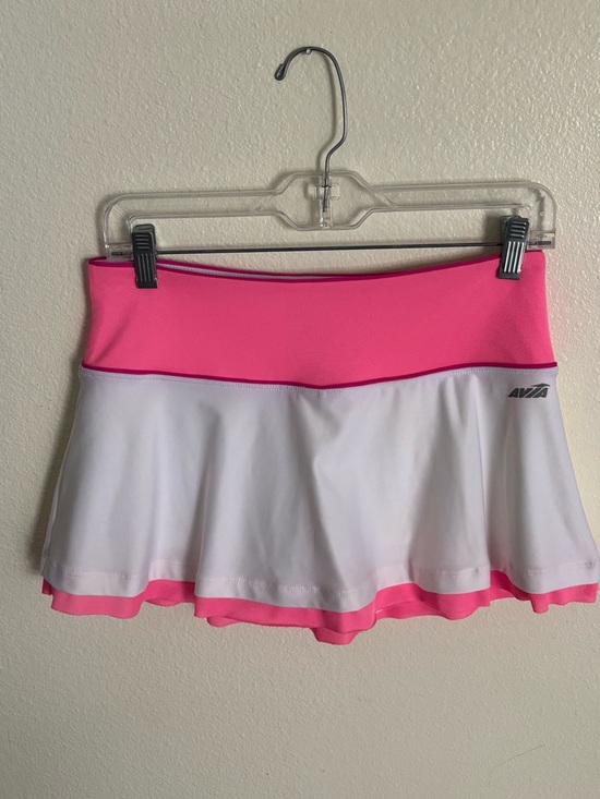 Avia Dresses & Skirts - Avia White and Pink Athletic Skort Tennis Pickleball Golf Small S